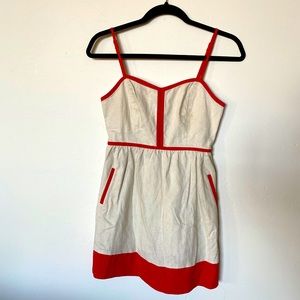 Cope Canvas Dress NWOT